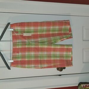 Jones New York Multicolor Plaid Shorts, Stretch,  Size 4